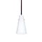 Besa Lighting Cierro Stem Pendant, Opal Matte, Bronze Finish, 1x100W Incandescent 1TT-412407-BR - alternate 1